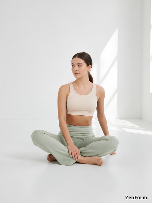 High-Waisted Flare Leggings with Pockets | Bootcut Yoga & Gym Pants for Women