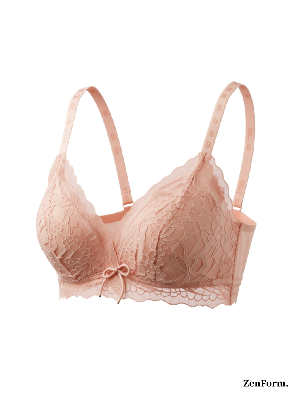 Romantic Scalloped Lace Bra Lightweight Support