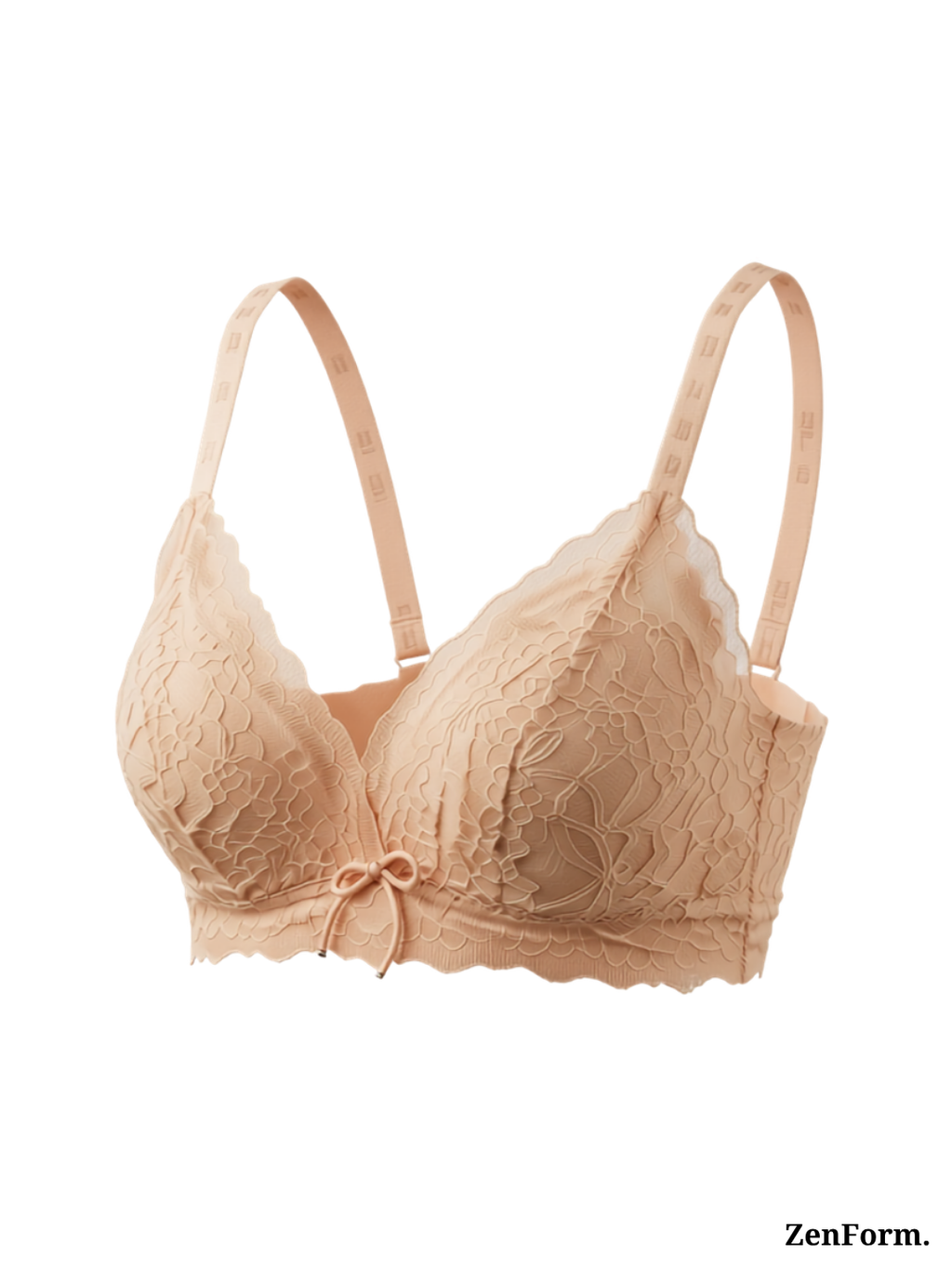 Romantic Scalloped Lace Bra Lightweight Support