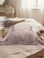 Romantic Scalloped Lace Bra Lightweight Support