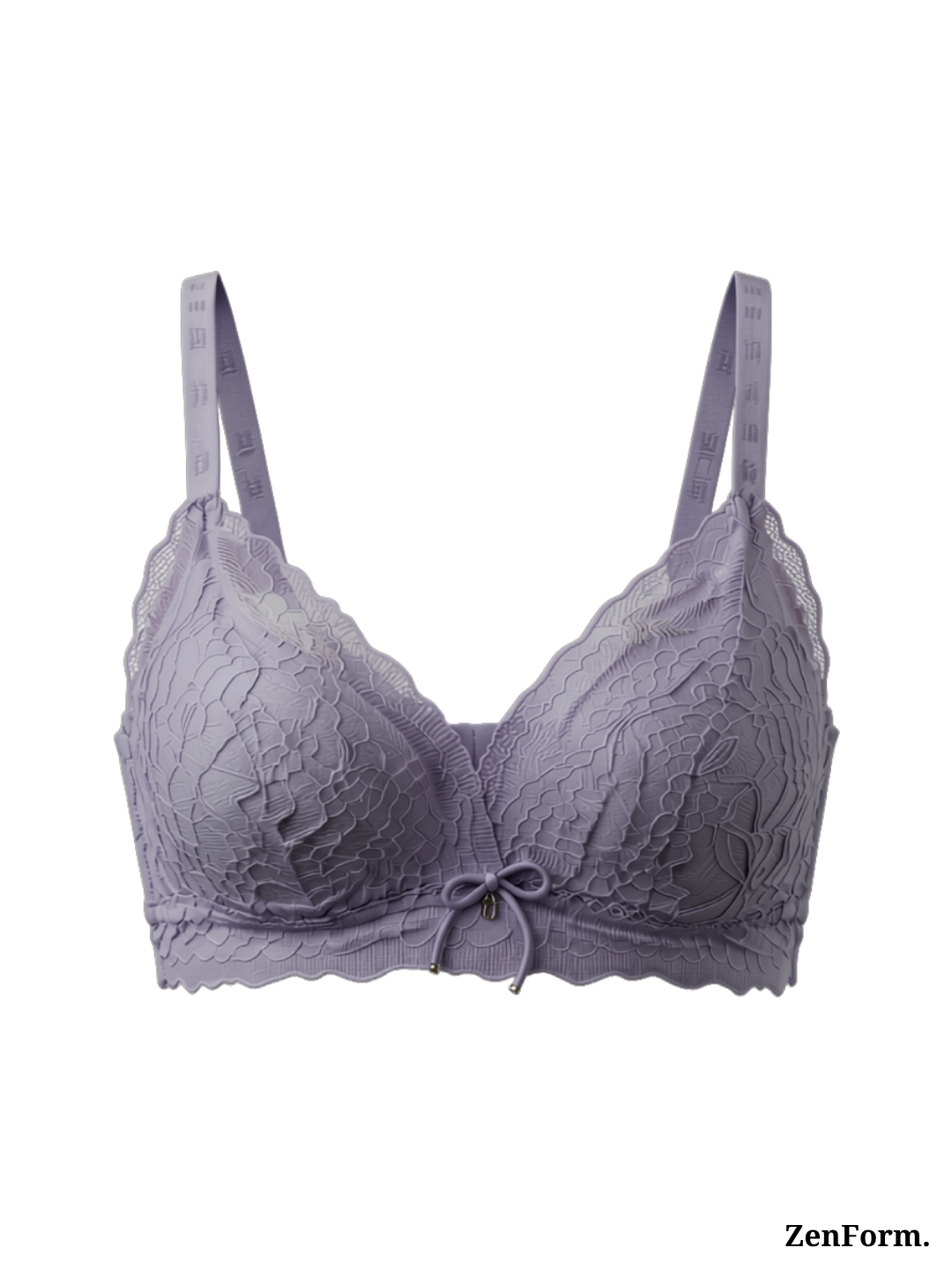 Romantic Scalloped Lace Bra Lightweight Support