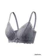 Romantic Scalloped Lace Bra Lightweight Support