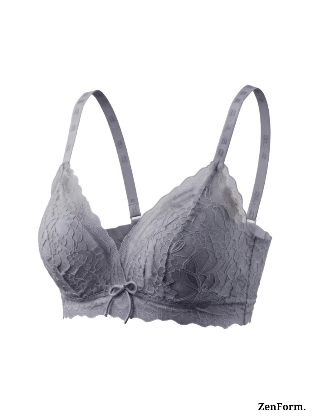 Romantic Scalloped Lace Bra Lightweight Support