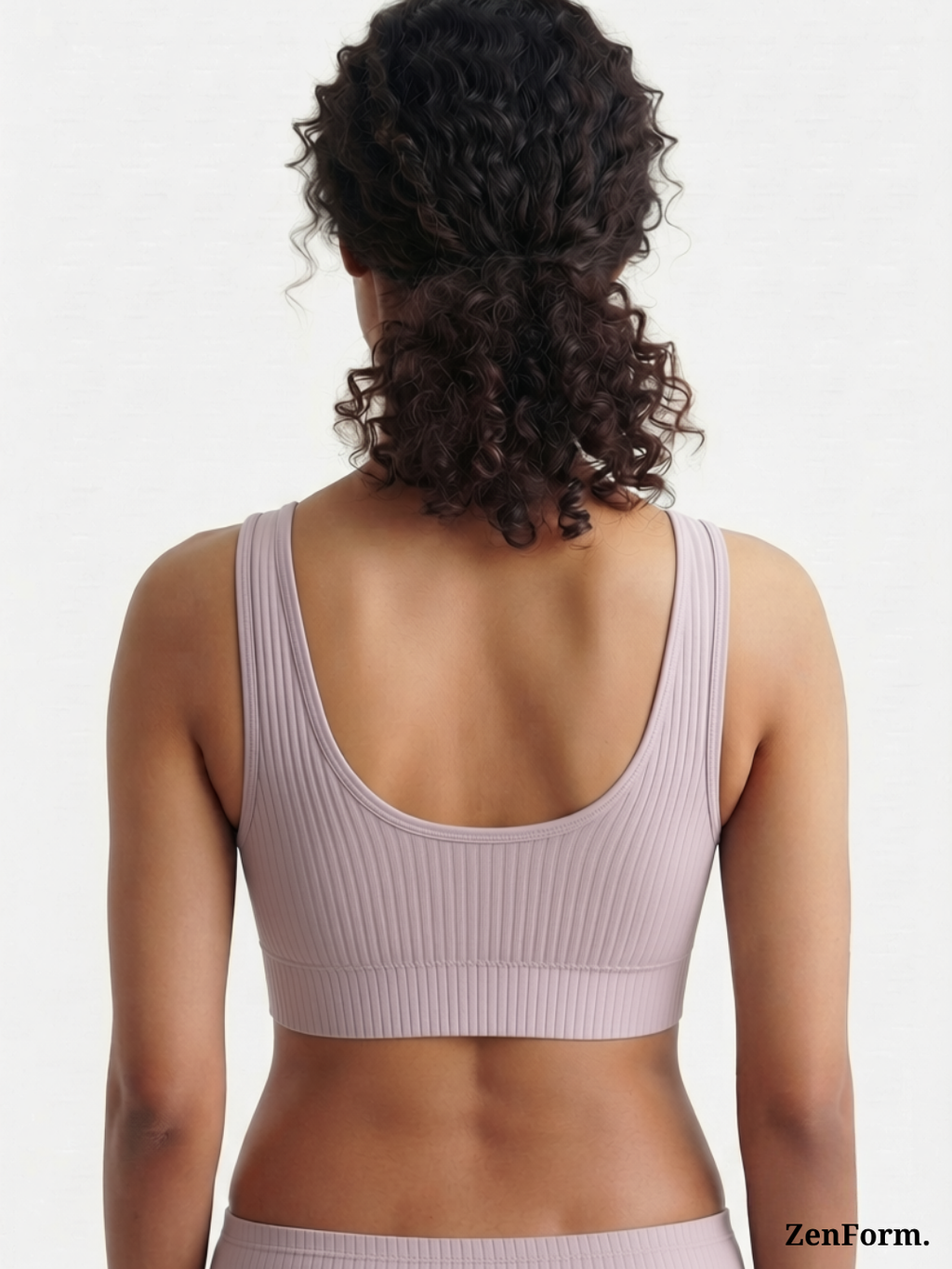 Ribbed Front Snap Bralette | Wire-Free Bra