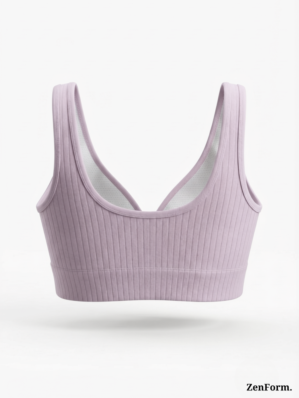 Ribbed Front Snap Bralette | Wire-Free Bra