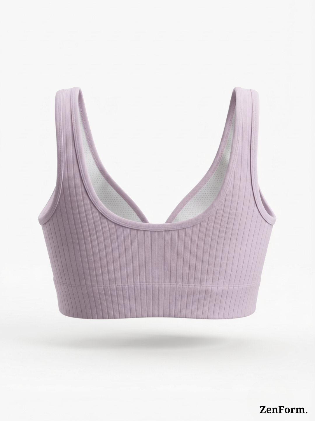 Ribbed Front Snap Bralette | Wire-Free Bra