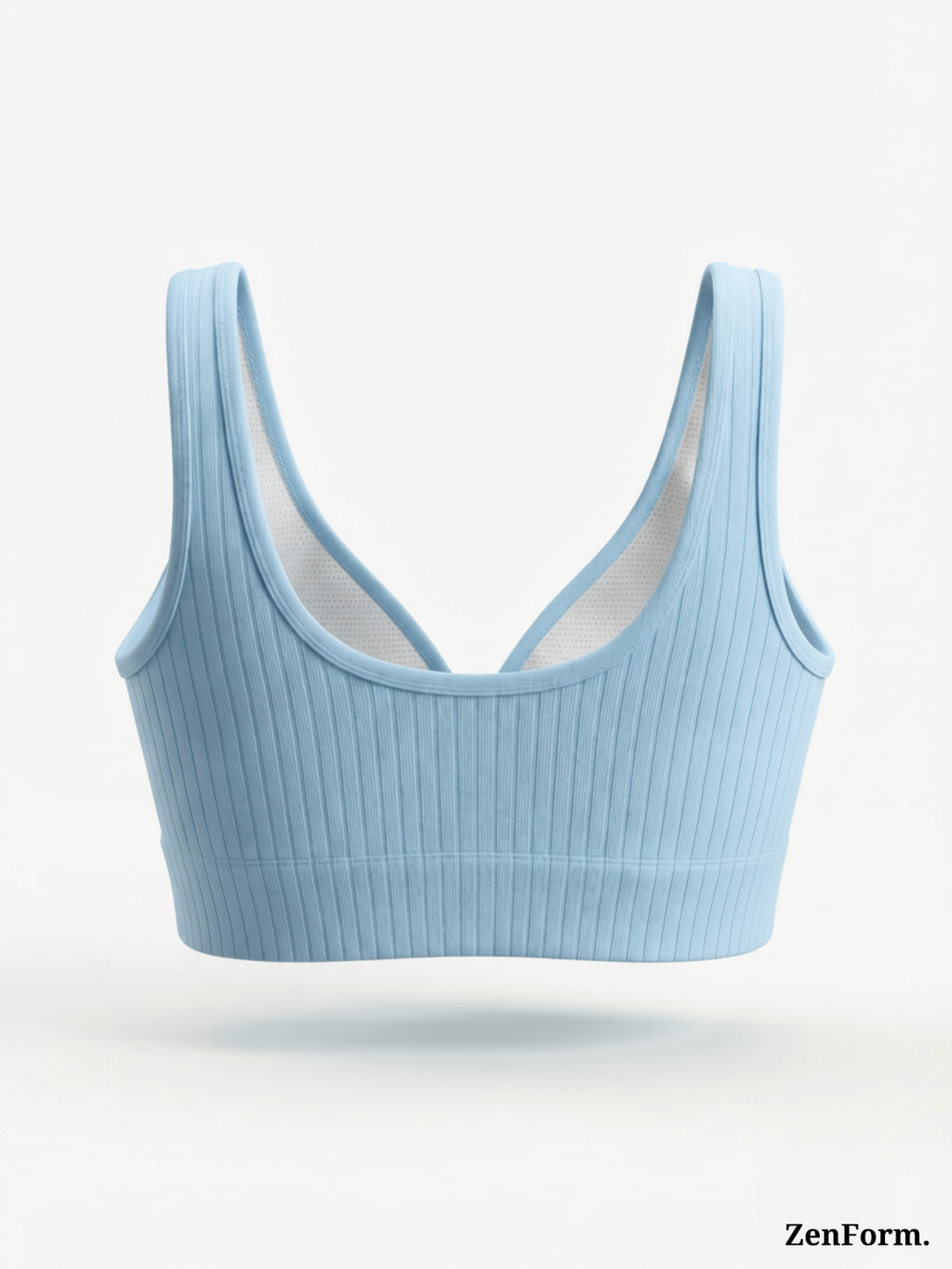 Ribbed Front Snap Bralette | Wire-Free Bra