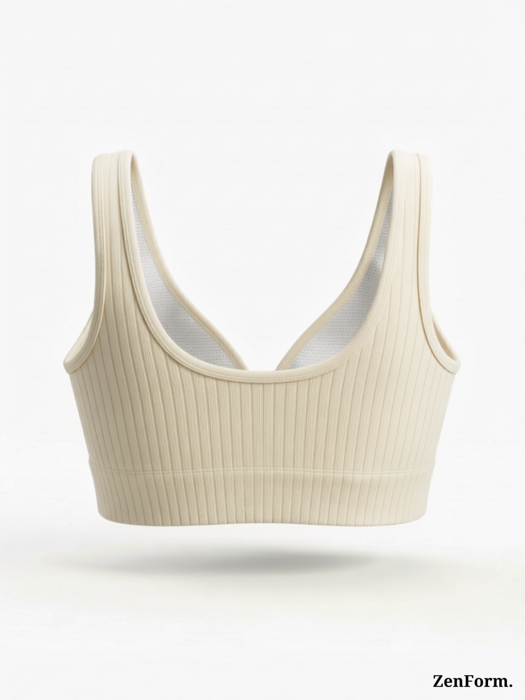 Ribbed Front Snap Bralette | Wire-Free Bra