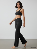 High-Waisted Flare Leggings with Pockets | Bootcut Yoga & Gym Pants for Women
