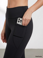 High-Waisted Flare Leggings with Pockets | Bootcut Yoga & Gym Pants for Women