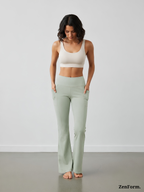 High-Waisted Flare Leggings with Pockets | Bootcut Yoga & Gym Pants for Women