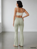 High-Waisted Flare Leggings with Pockets | Bootcut Yoga & Gym Pants for Women