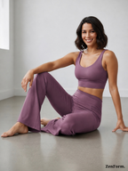 High-Waisted Flare Leggings with Pockets | Bootcut Yoga & Gym Pants for Women