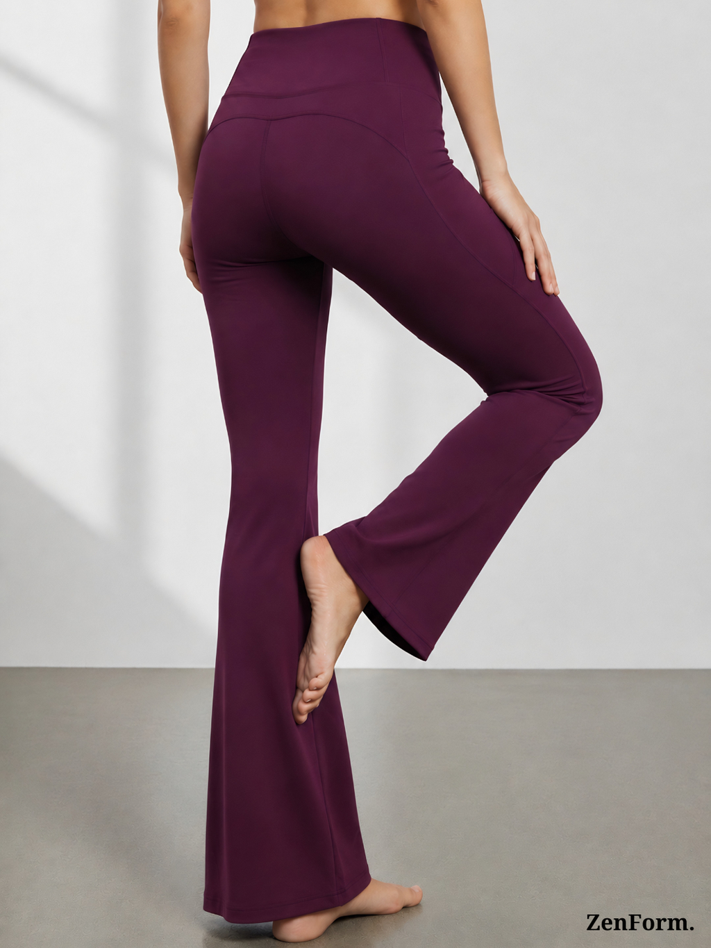 High-Waisted Flare Leggings with Pockets | Bootcut Yoga & Gym Pants for Women