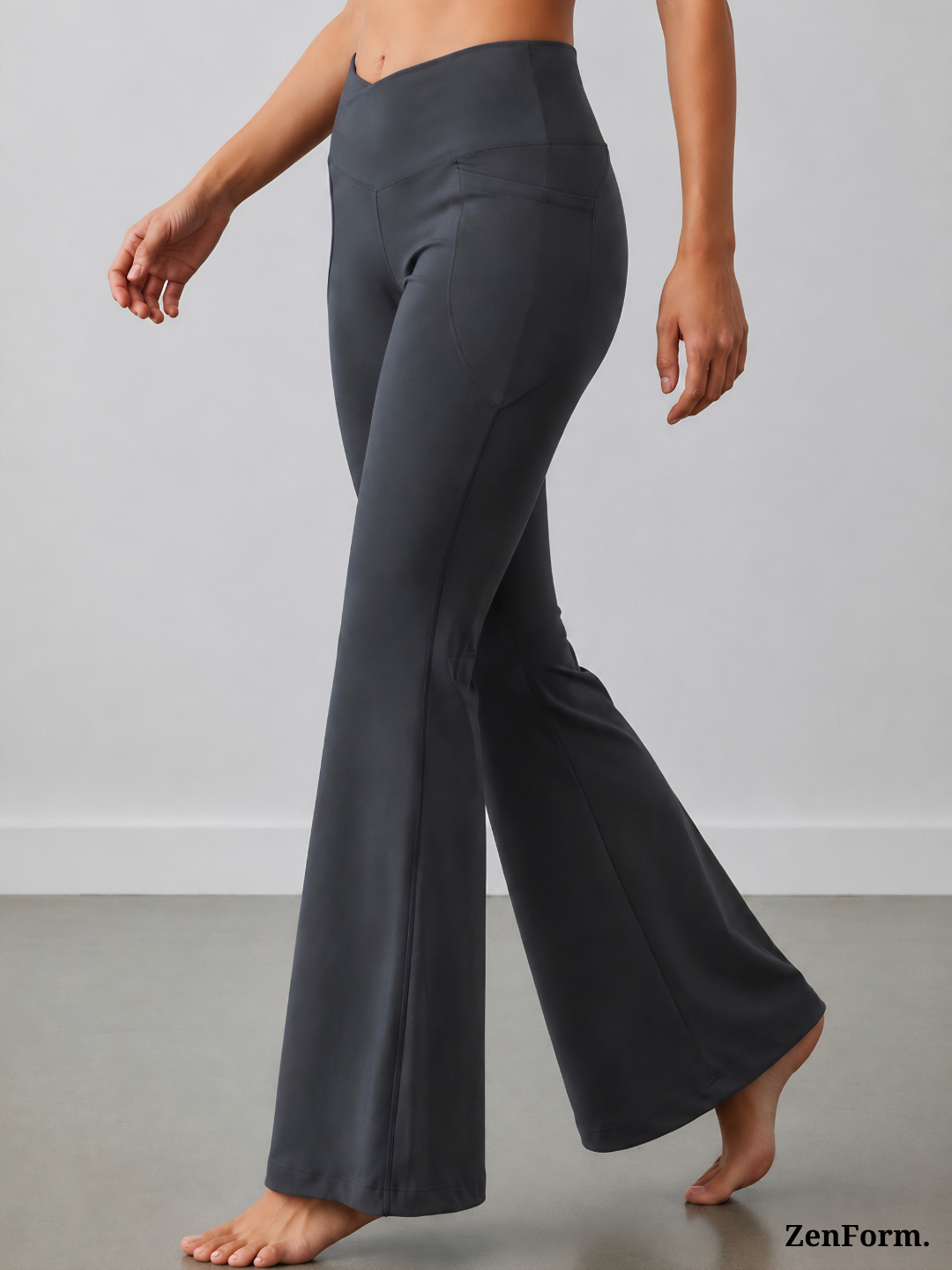 High-Waisted Flare Leggings with Pockets | Bootcut Yoga & Gym Pants for Women