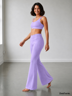 High-Waisted Flare Leggings with Pockets | Bootcut Yoga & Gym Pants for Women