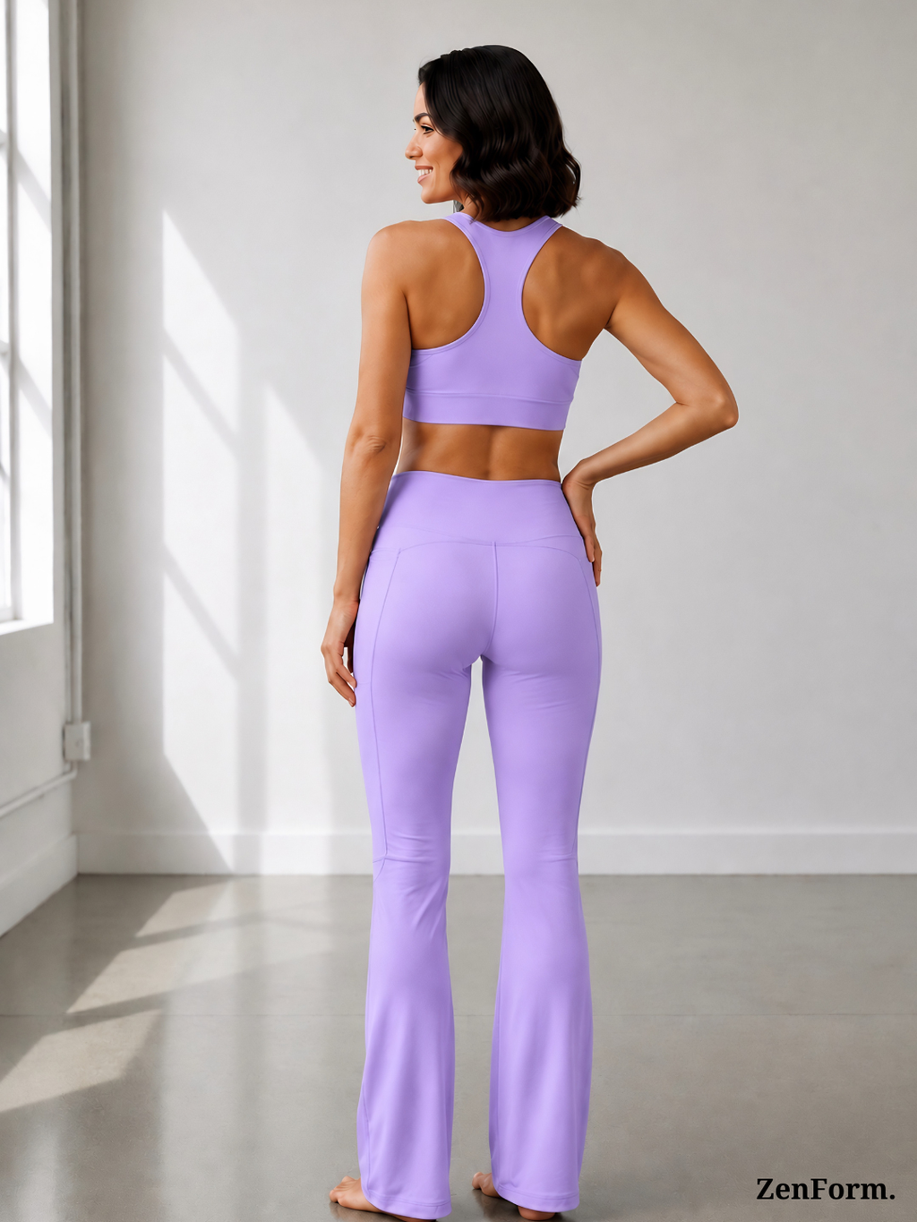 High-Waisted Flare Leggings with Pockets | Bootcut Yoga & Gym Pants for Women