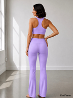 High-Waisted Flare Leggings with Pockets | Bootcut Yoga & Gym Pants for Women