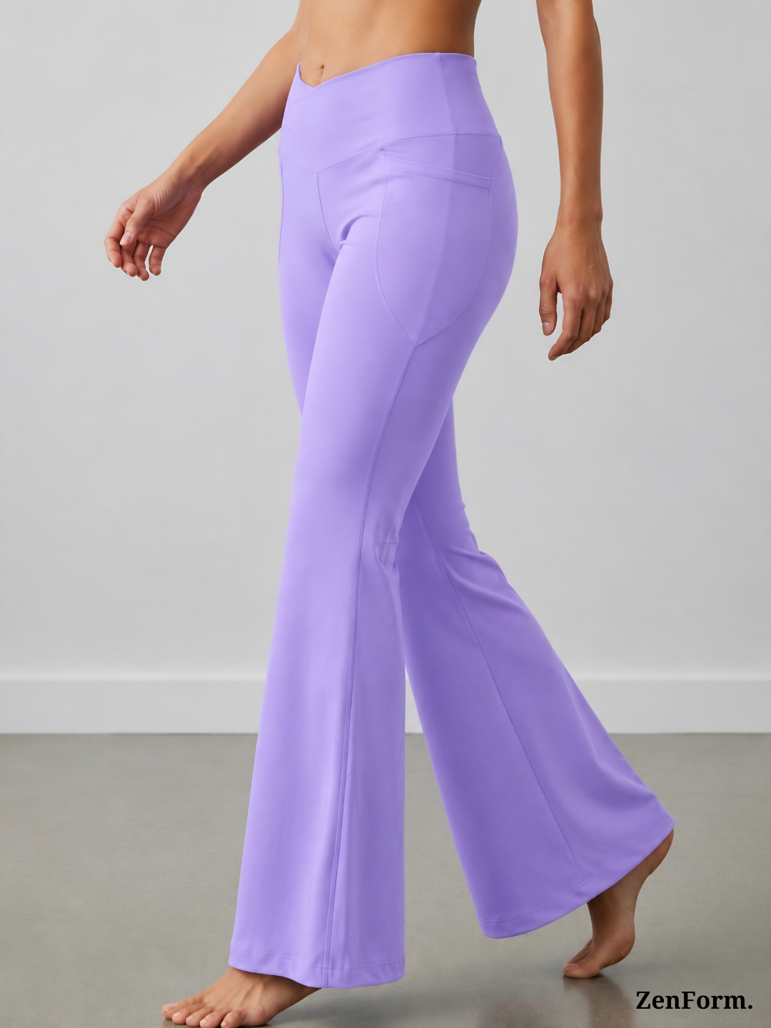 High-Waisted Flare Leggings with Pockets | Bootcut Yoga & Gym Pants for Women