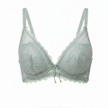 Romantic Scalloped Lace Bra Lightweight Support (MINT GREEN)