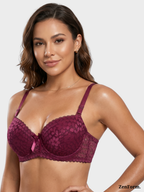 Comfort Bloom Lace Bra Light Padded