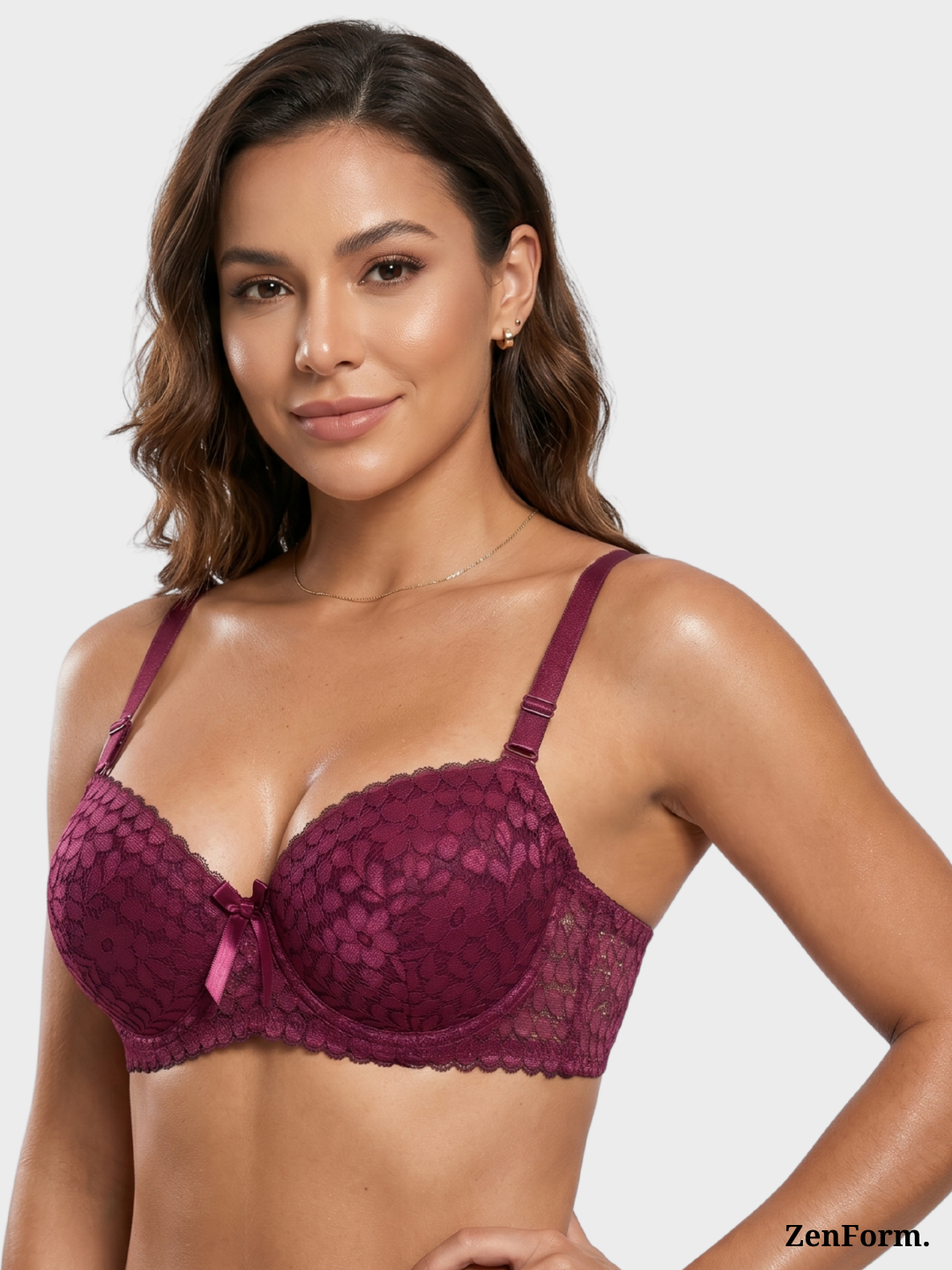 Comfort Bloom Lace Bra Light Padded