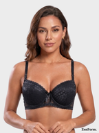Comfort Bloom Lace Bra Light Padded