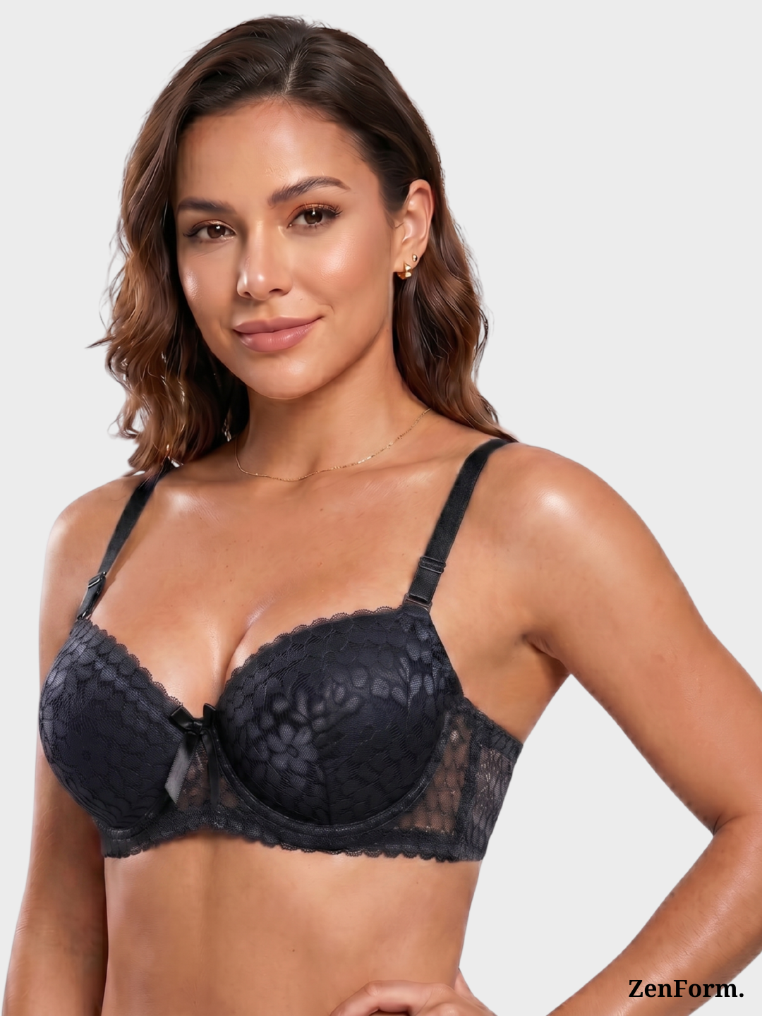 Comfort Bloom Lace Bra Light Padded