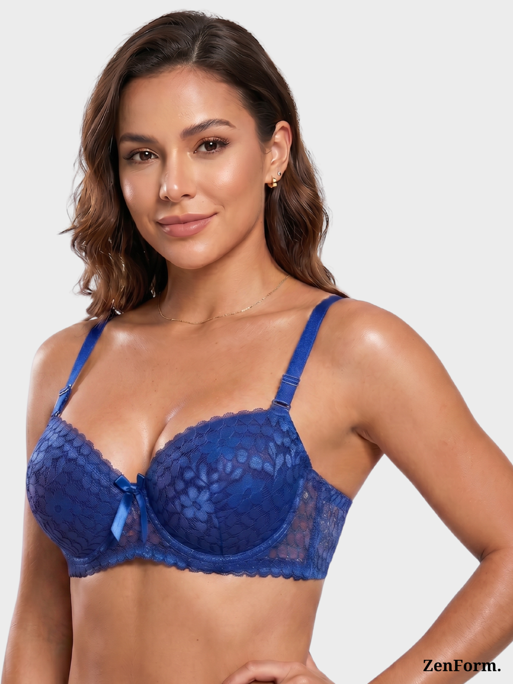 Comfort Bloom Lace Bra Light Padded