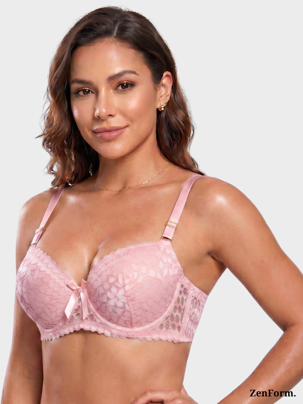 Comfort Bloom Lace Bra Light Padded