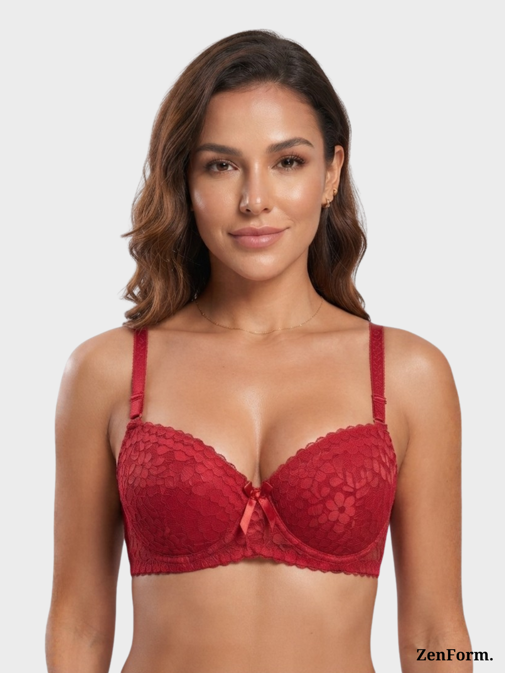 Comfort Bloom Lace Bra Light Padded