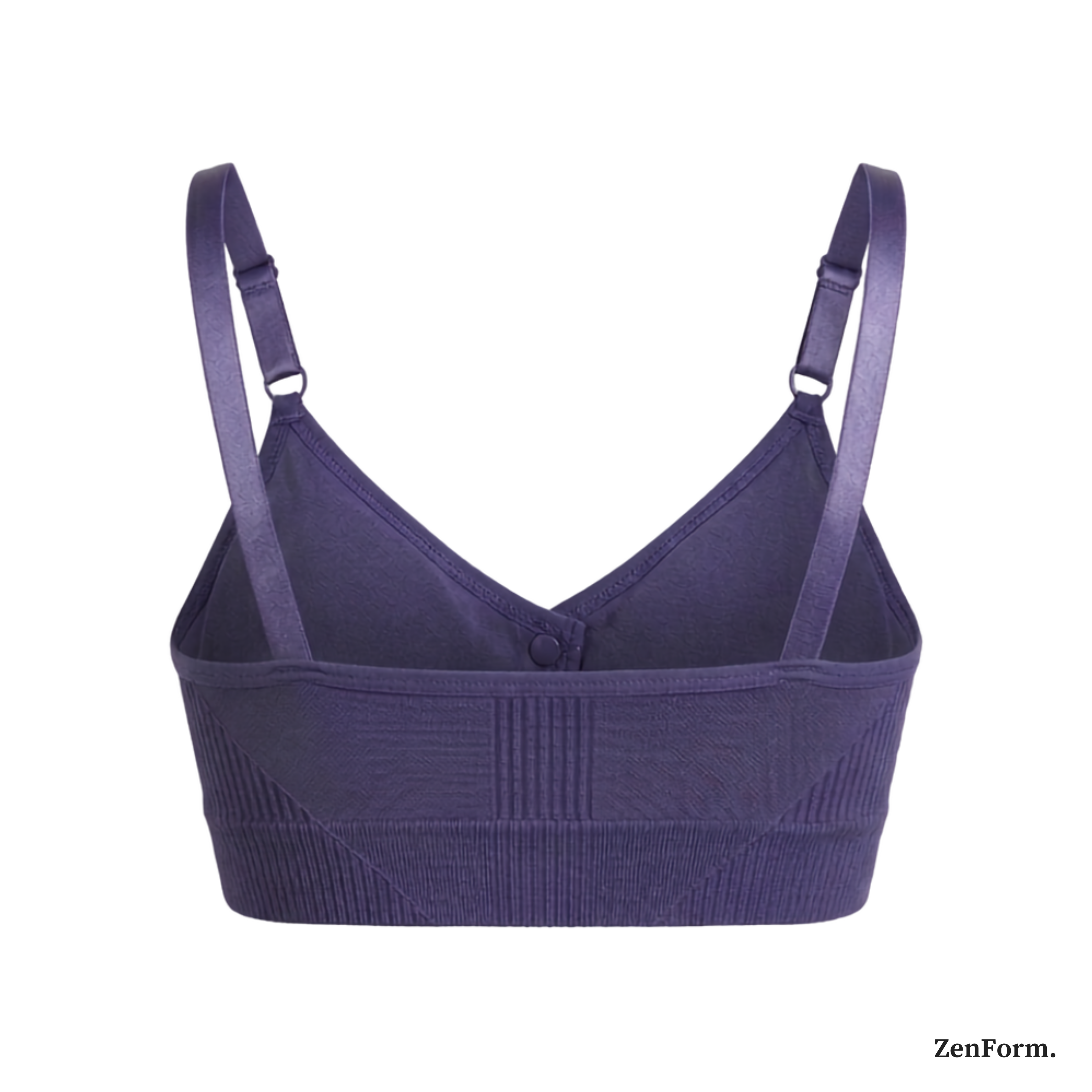 Front Closure Ribbed Seamless Bralette for Everyday Comfort Stretchy Fabric, Suitable for 28 to 32 inch bands