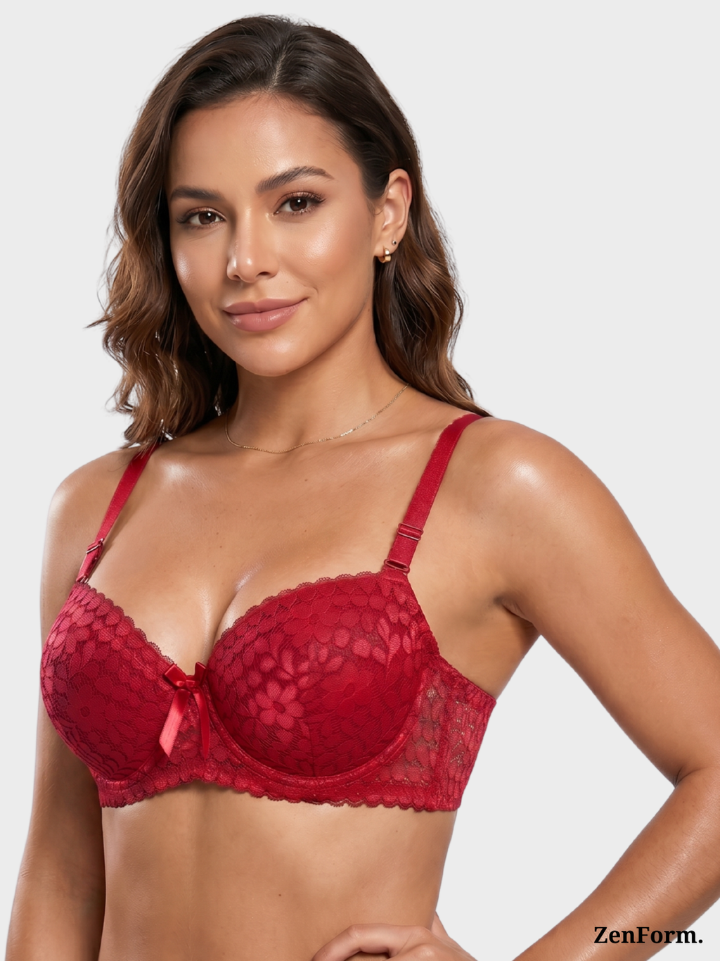 Comfort Bloom Lace Bra Light Padded