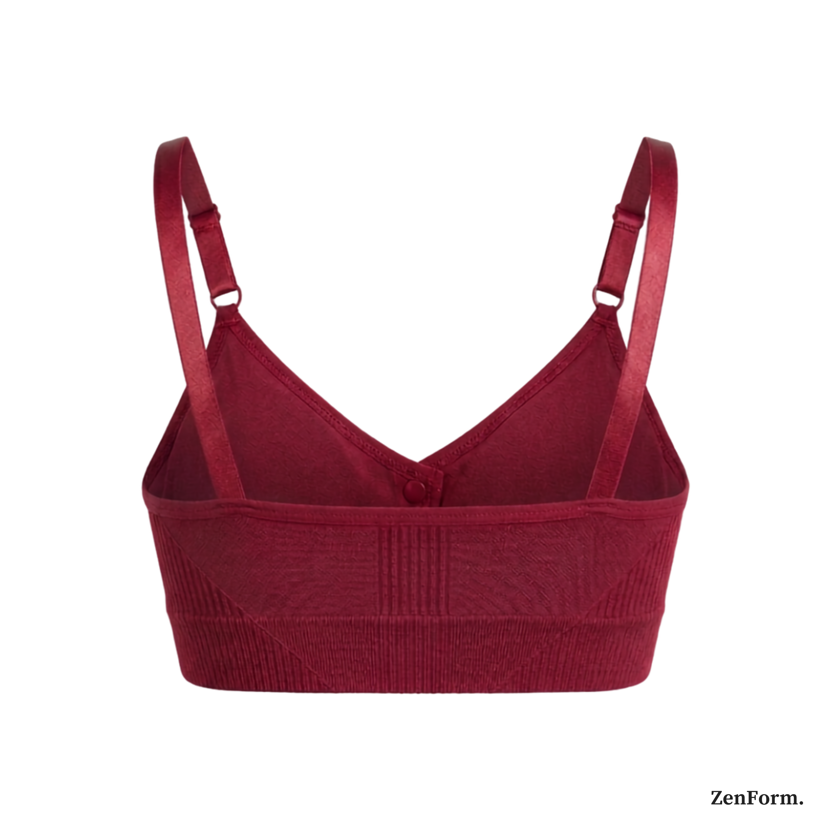 Front Closure Ribbed Seamless Bralette for Everyday Comfort Stretchy Fabric, Suitable for 28 to 32 inch bands