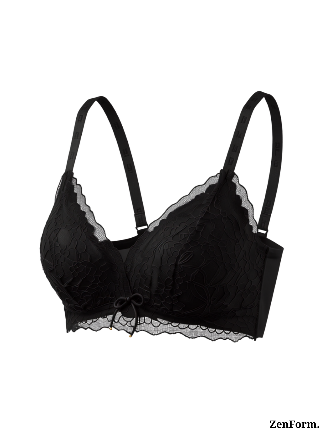 Romantic Scalloped Lace Bra Lightweight Support