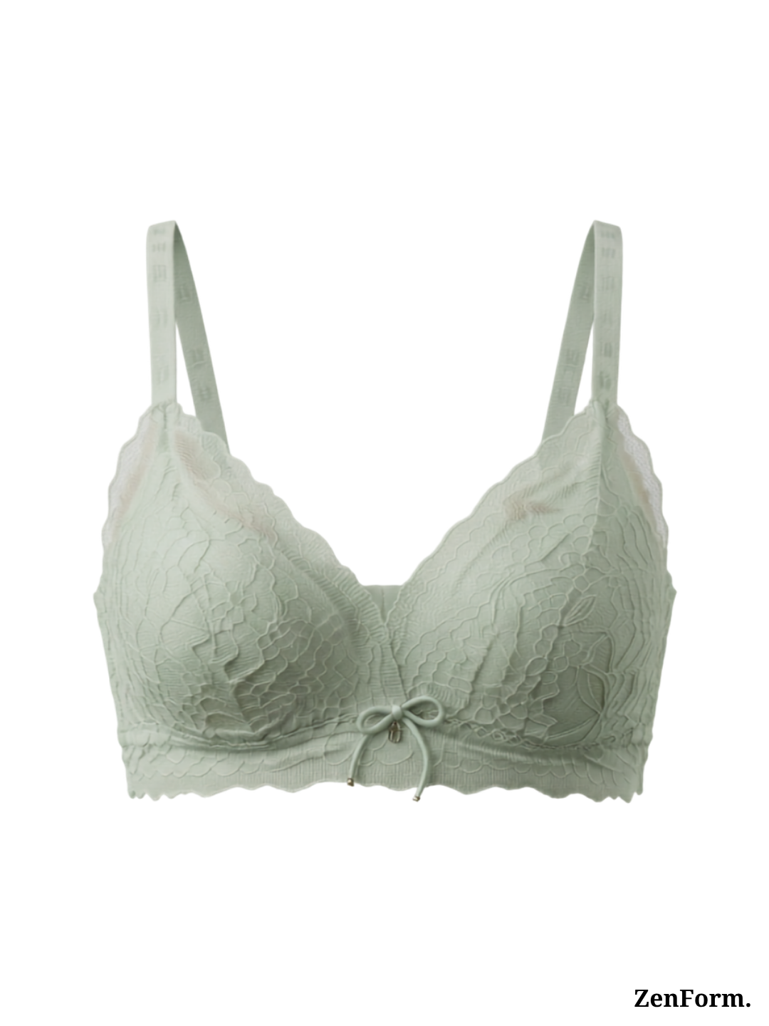 Romantic Scalloped Lace Bra Lightweight Support